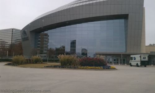 Atlanta's Cobb Energy Performing Arts Centre, used in The Walking Dead as the Centers for Disease Control. Photo:  http://walkingdeadlocations.com